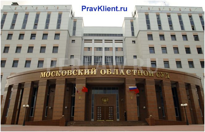 Задание Московского областного суда
